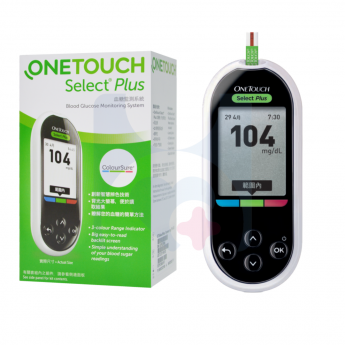 穩睿至安血糖監測系統 ONETOUCH® Select® Plus Meter